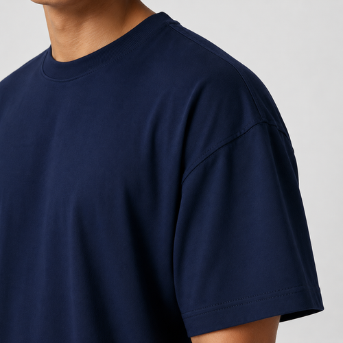 Camiseta Masculina Oversized no Suedine
