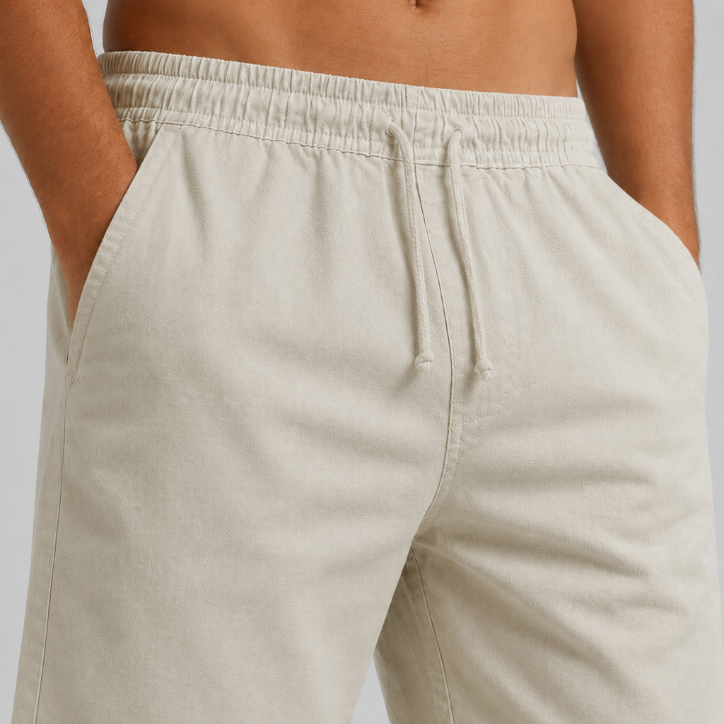Short Masculino de Sarja Premium