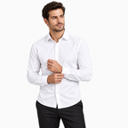 Camisa Social Masculina Manga Longa Premium