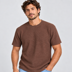 Camiseta Masculina Texturizada
