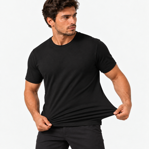 Camiseta Masculina em Malha Egípcia Premium