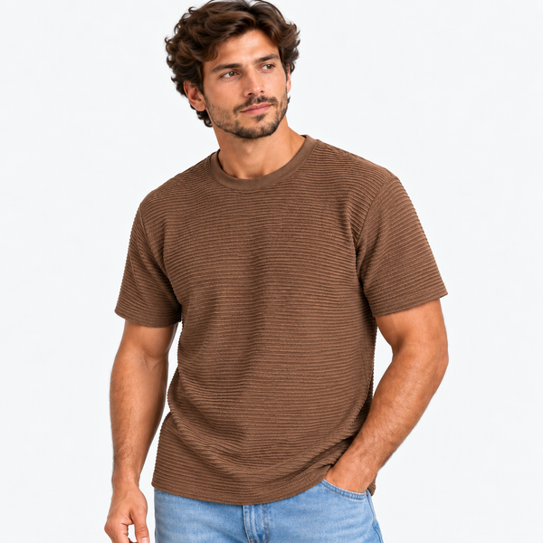 Camiseta Masculina Texturizada
