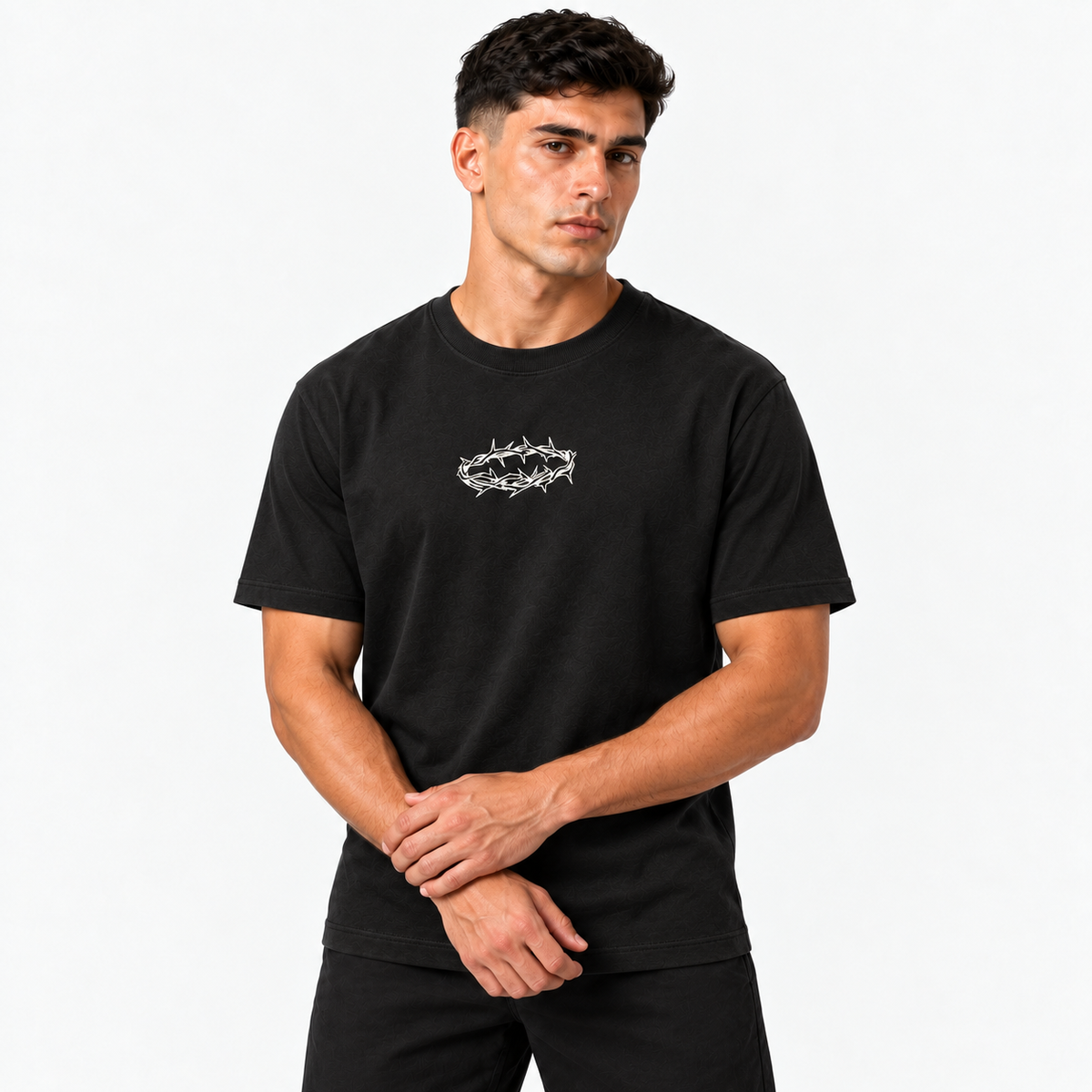 Camiseta Masculina Estampa Cristã Amai-vos