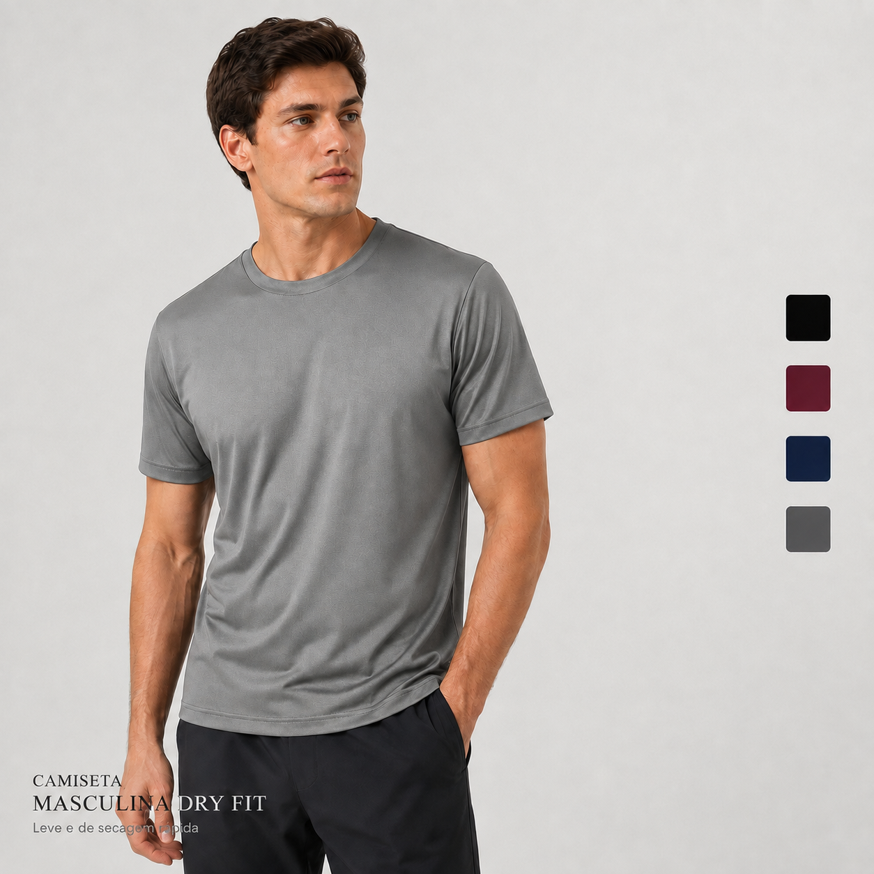 Camiseta Masculina Dry Fit