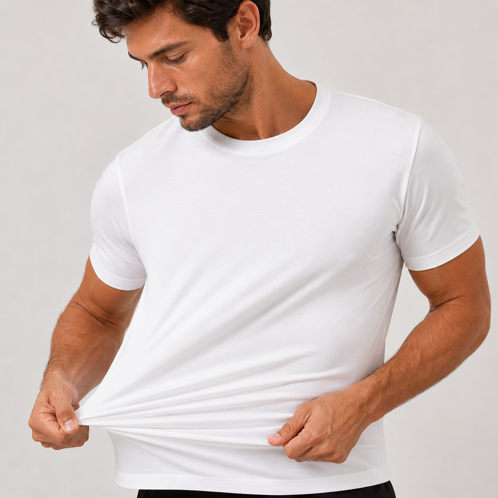Kit 3 Camisetas Egípcias Masculina Premium