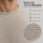 Camiseta Masculina Texturizada