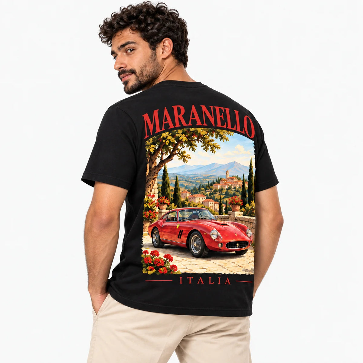 Camiseta Masculina Maranello Itália