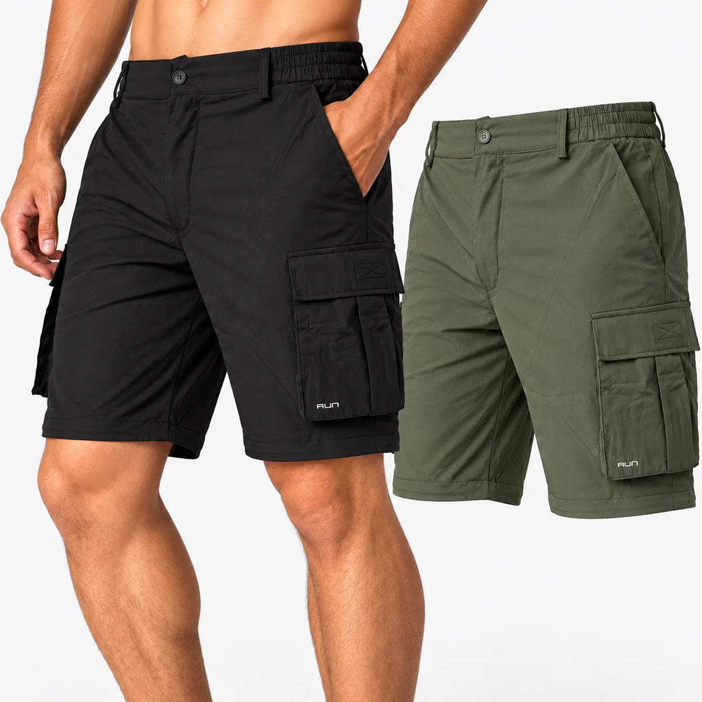 Kit 2 Calças Masculinas Conversíveis em Bermuda 2 em 1