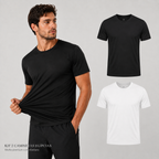 Kit 2 Camisetas Egípcias Masculina Premium