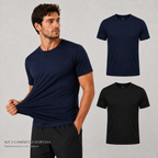 Kit 2 Camisetas Egípcias Masculina Premium